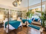 Pondicherry bedroom with swing